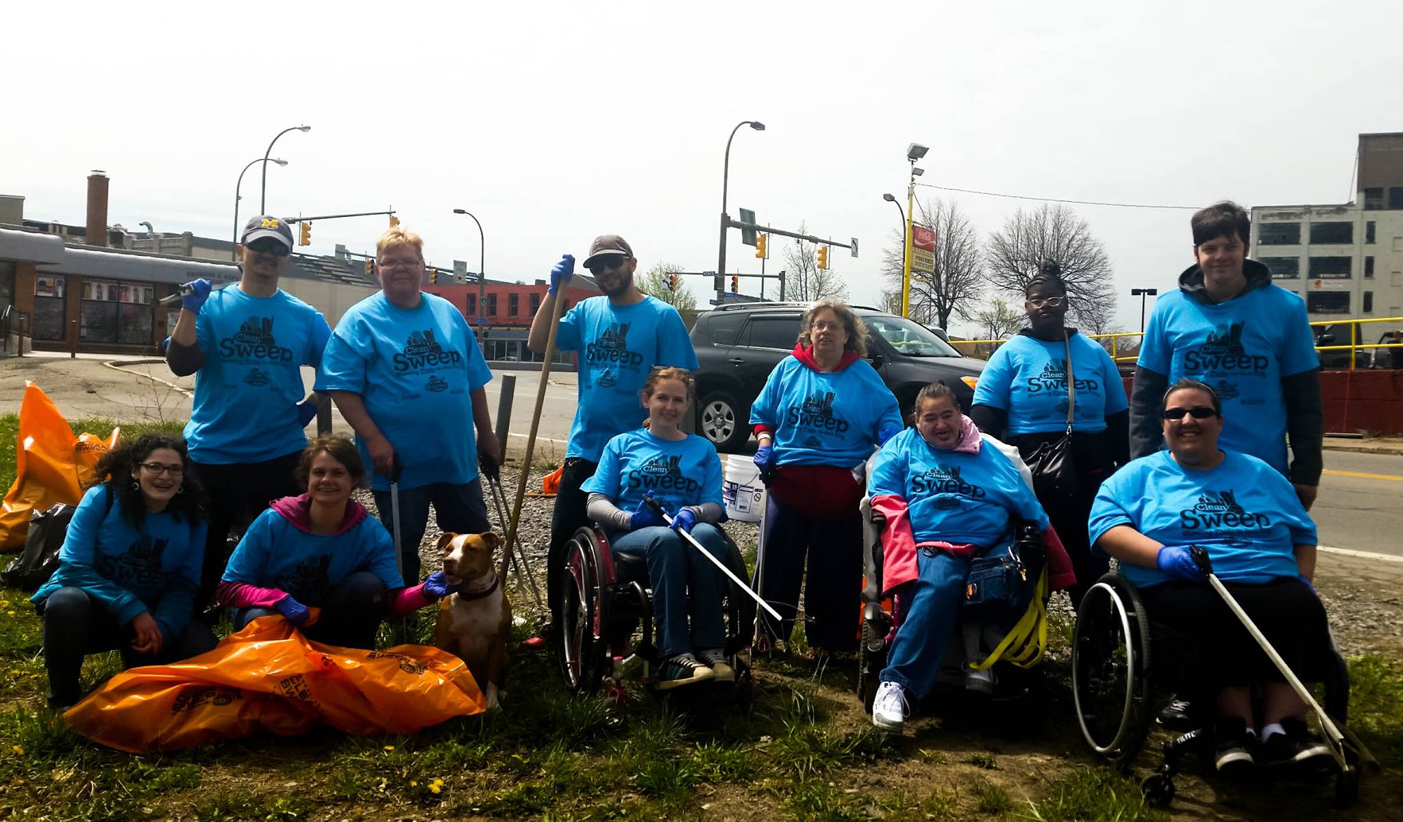 Rochester Clean Sweep & Red Wings Game Center for Disability Rights