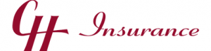 Ch Insurance logo transparent maroon